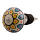Yellow Sunflower Flower Ceramic Wine Stopper